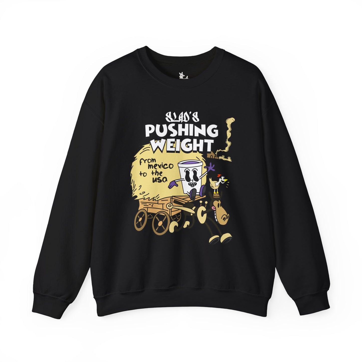 PUSHING WEIGHT SWEATSHIRT