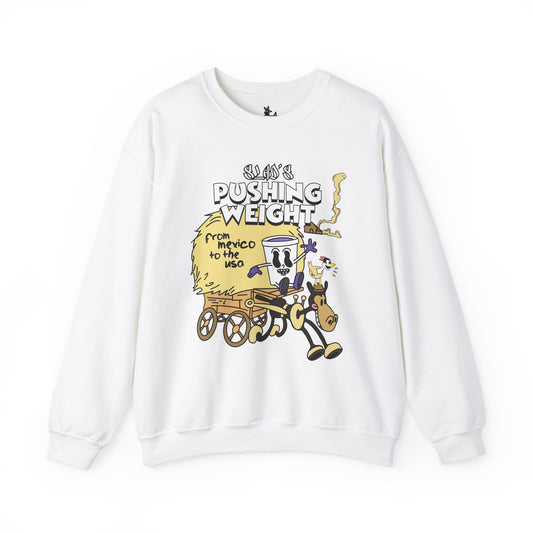 PUSHING WEIGHT SWEATSHIRT